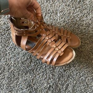 Steve Madden Leather Gladiator Sandals